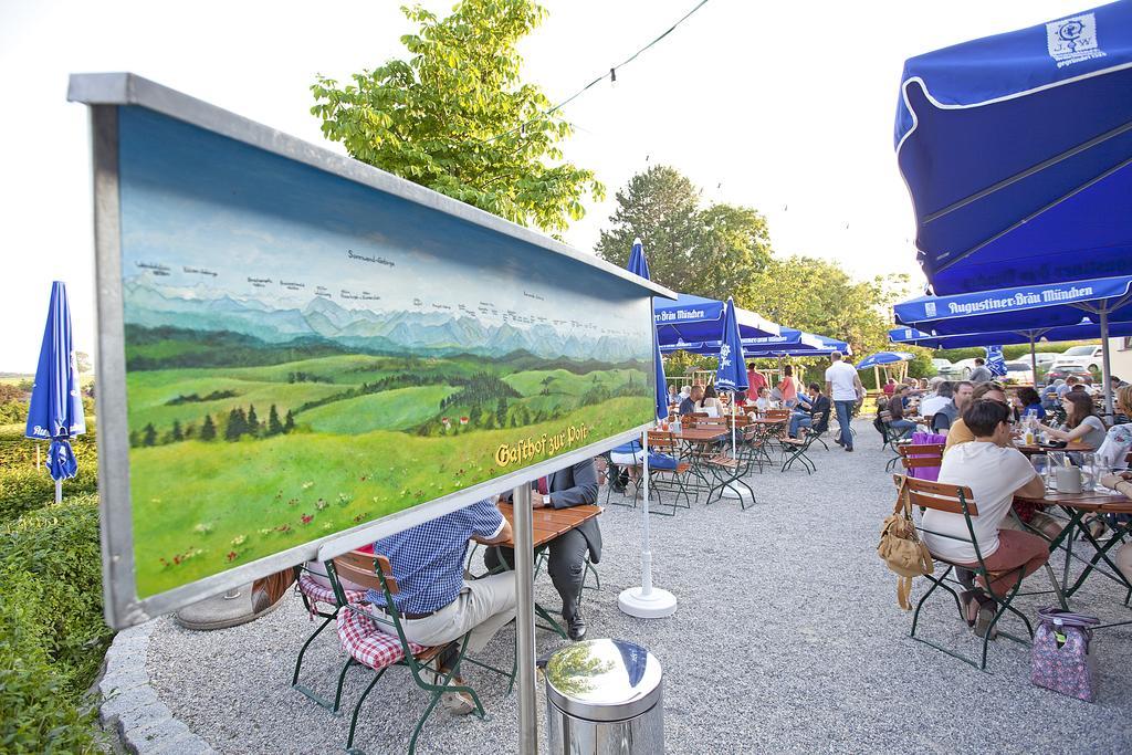 Die Post Landgasthof Aufkirchen Berg am Starnberger See Exterior foto